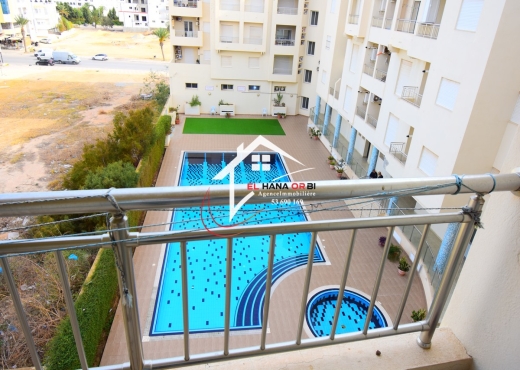 appartement s+3 avec piscine