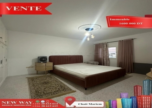 Résidence de 7 Appartements à Chatt Mariem