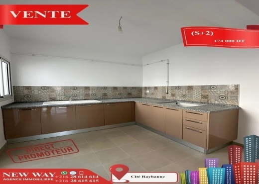 (S+2) Directe Promoteur à Cité Rayhanne