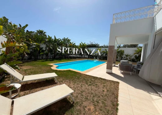 villa À Louer à NABEUL - Location Villa Santorini S+4 - Immobiliere.tn - Photo 9