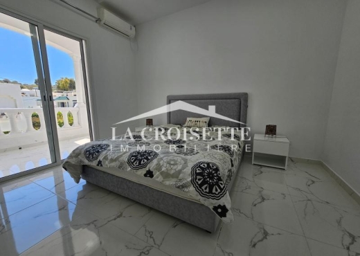 Etage de villa meublé s+2