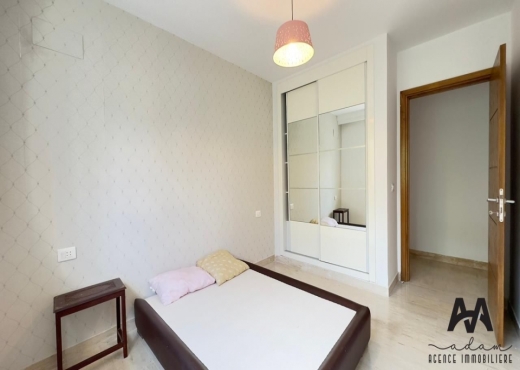 À louer Étage de Villa S+3 Meublé