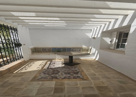 À louer à l’année à hammamet nord  une villa S+2