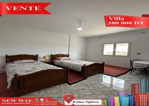 Villa Sur un Axe Principale à kalàa Sghira