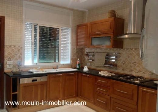 villa À Louer à NABEUL - VILLA FATMA Yasmine Hammamet AL024 - Immobiliere.tn - Photo 3