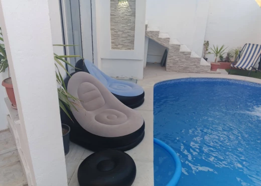 villa À Louer à NABEUL - Location vacances villa - Immobiliere.tn - Photo 2