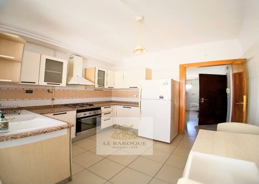 À louer un bel appartement s+2 meublé à la Route