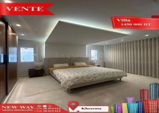 Villa à Khezema ouest  dans un quartier résidentil