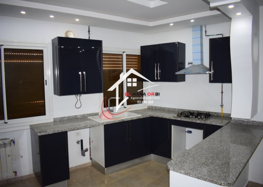 à l’année appartement s+2 à hiboun