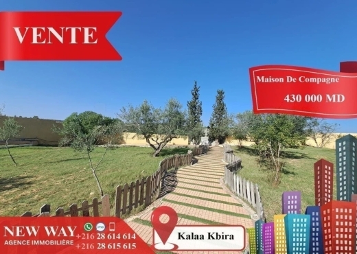 Maison de Campagne à Kalâa Kebira