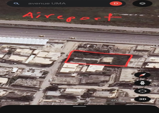 Terrain a vendre a la Soukra R+4