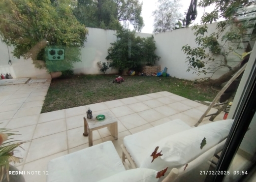 A louer à Gammarth une coquette Villa S4 moderne a