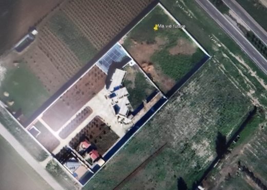 A Vendre ferme avec Villa à Sidi Thabet