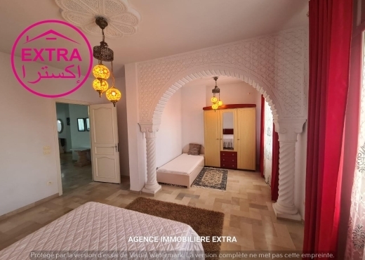 LOCATION ANNUELLE ETAGE VILLA LIDO DAR CHABENE