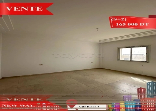 (S+2) à Cité Riadh 5