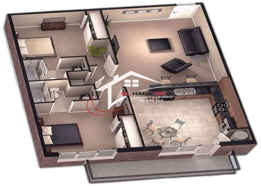 des appartements s+1 /s+2 /s+3