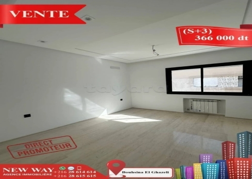 (S+3) à Bouhsina el Ghazali Direct Promoteur