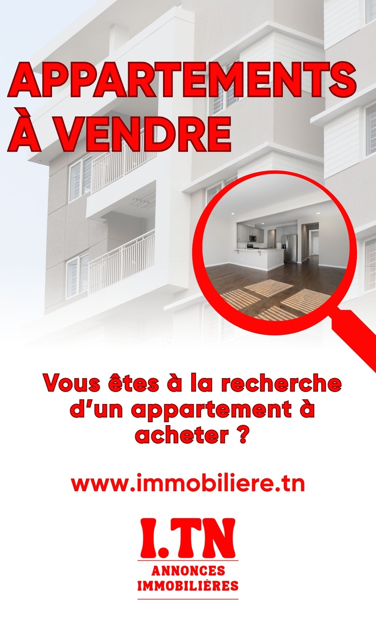Appartements à vendre à Tunis