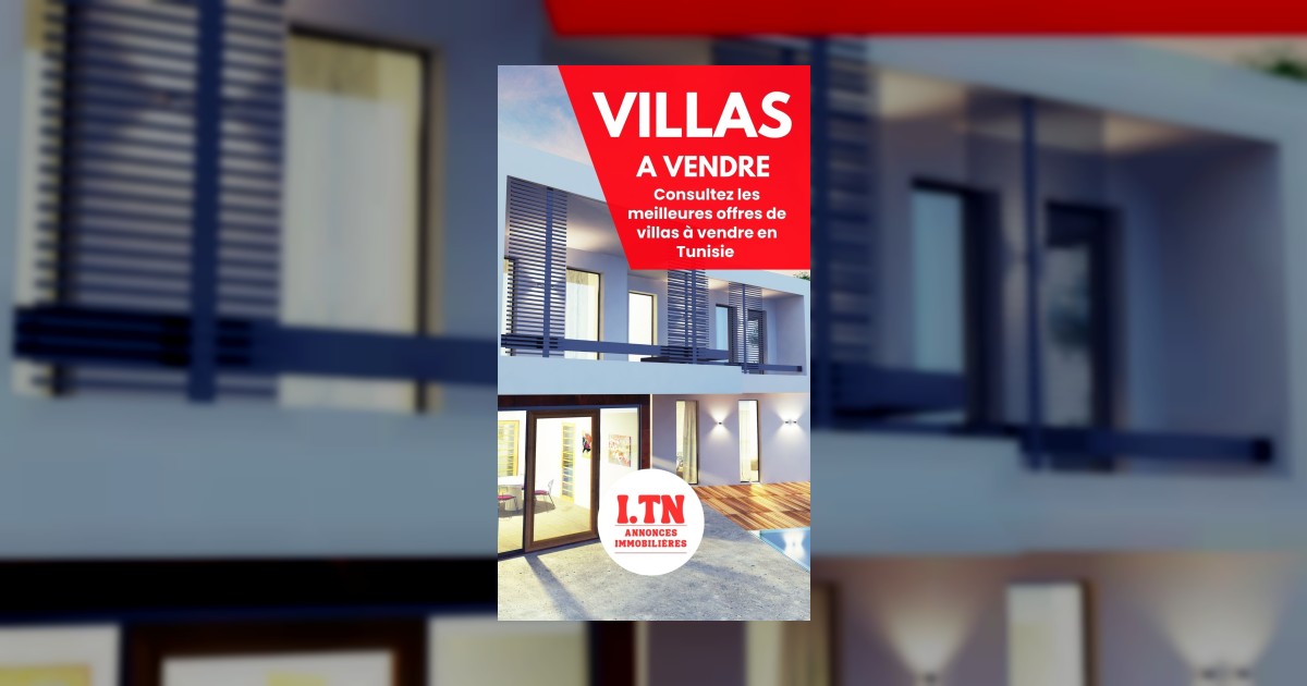 Villas à vendre en Tunisie