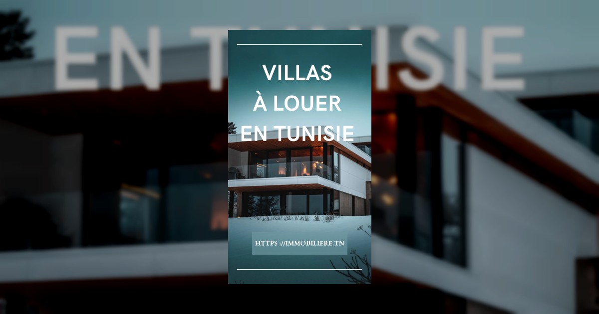 Villas à Louer en Tunisie