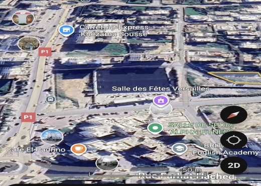 Terrain exceptionnelle