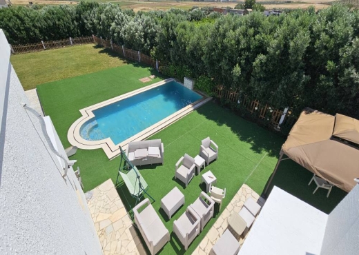 A Vendre Ferme + Villa à Bizerte