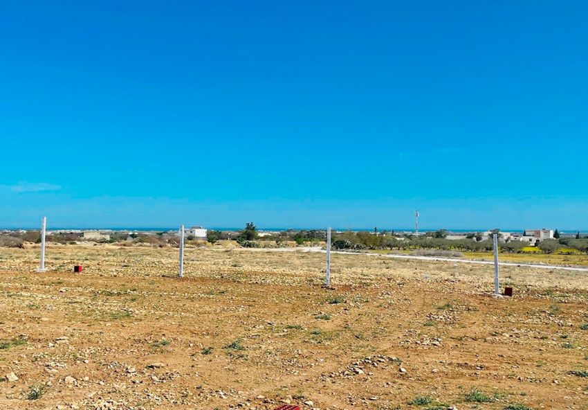 terrain de 220 m² à hammamet