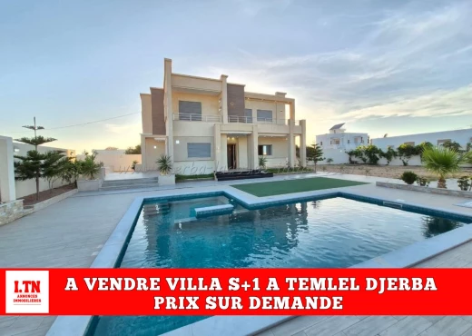 villa à À Vendre à MEDENINE - À VENDRE Villa à Temlel Djerba