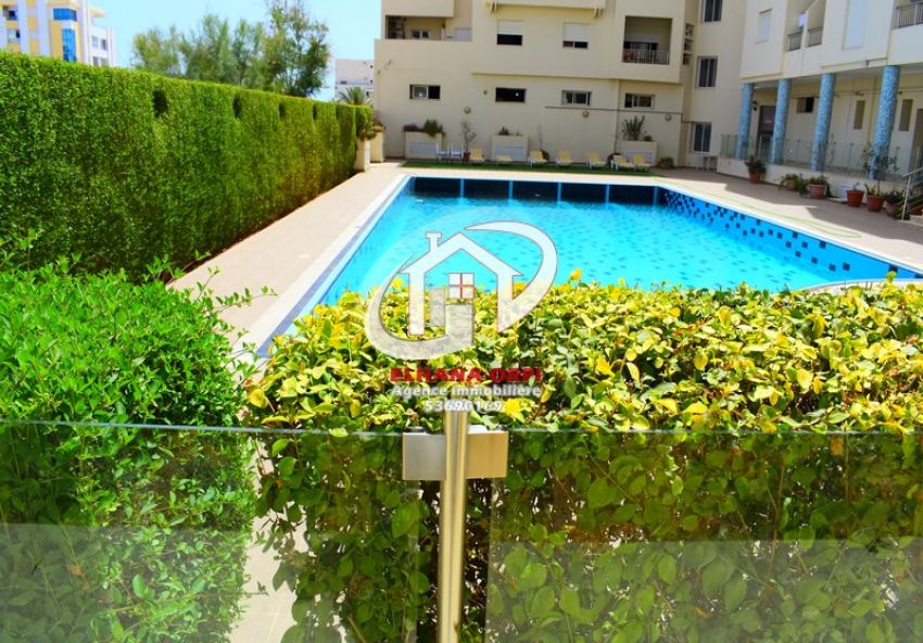Appartement a louer S+2 Haut Standing Rz Dyar El Mahdia à zone touristique mahdia