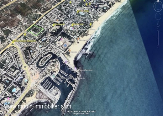 terrain à À Vendre à NABEUL - Terrain Du Golf T1229 Yasmine Hamm