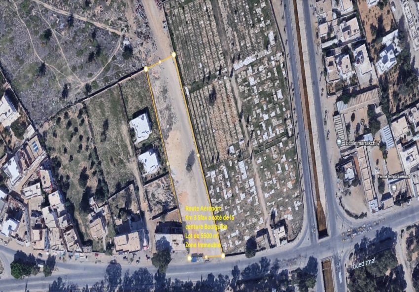 A Vendre Terrain 5500 m²