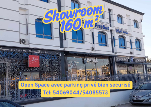 showroom commercial a louer