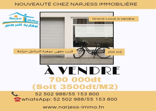 local commercial à vendre