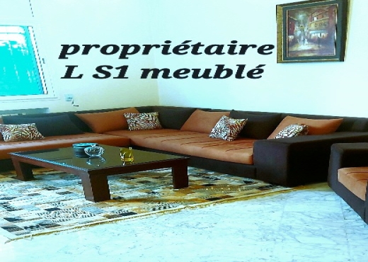 Très bel apt S1 meublé Ennasr2 pou