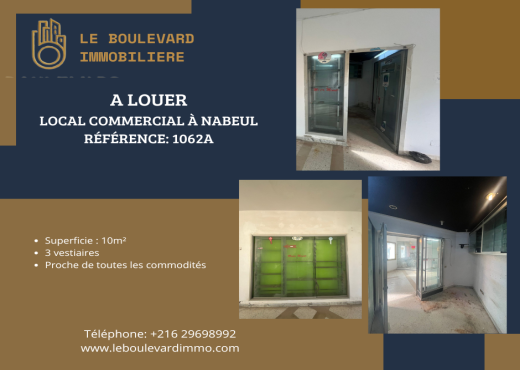 Local commercial de 10 m²