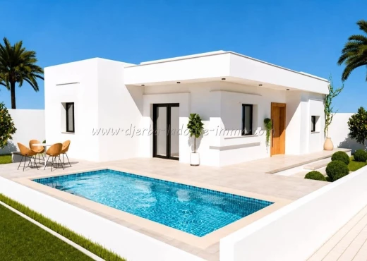 villa à À Vendre à MEDENINE - Villa S+3 à vendre Route d’Erriadh