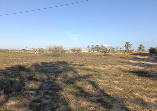 A Vendre Terrain Rte houmet Souk