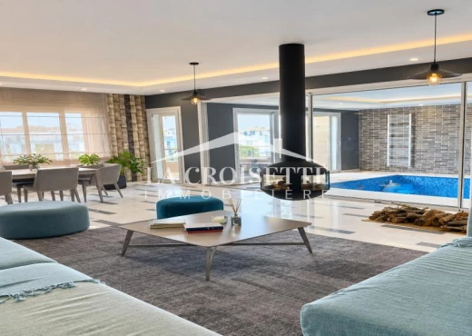 Appartement à À Louer à TUNIS - appartement meublé S3 avec piscine