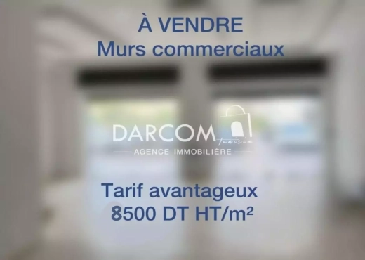 vente locaux comm. J.de Carthage