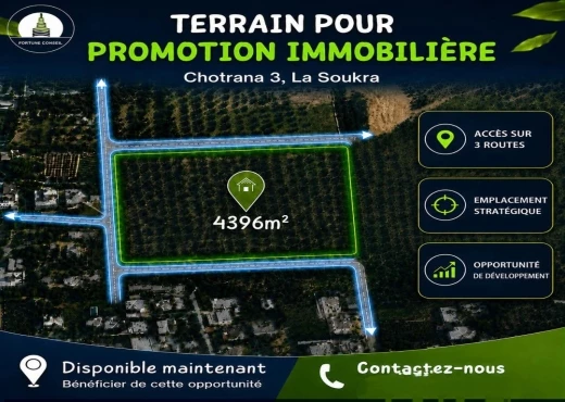 terrain à À Vendre à ARIANA - A Vendre terrain pour promoteur