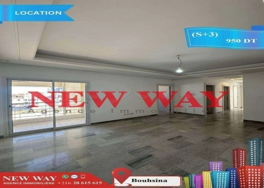 (S+3) à Bouhsina, avec Place de Parking