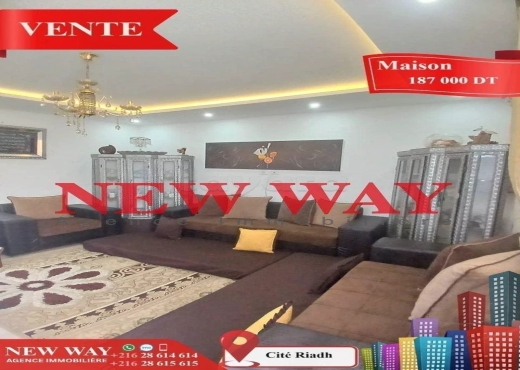 Maison à Cité Riadh