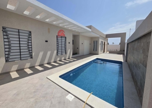 VILLA DE PLAIN-PIED À DJERBA