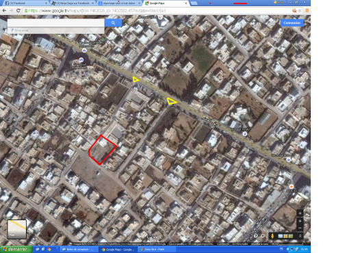 Terrain de 1737 m² Route EL AINKM2