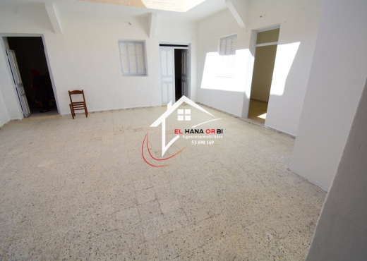 à vendre RDC d’une maison arabe