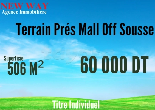 Terrain Prés Mall Off Sousse