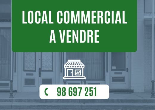 A Vendre local de 80 m²