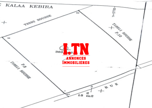 A Vendre Terrain à Kaala Kbhira