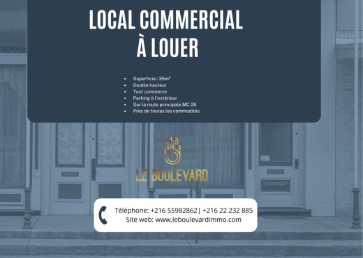 local commercial à Hammamet Nord