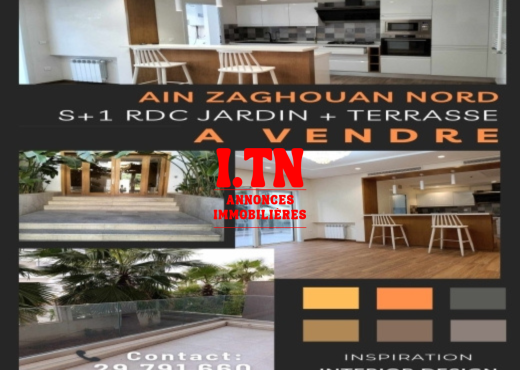 ain Zaghouan nord  Grand S+1